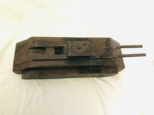 Naive Wooden Tank Toy