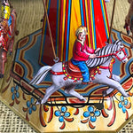Tin Litho German merry-go-round
