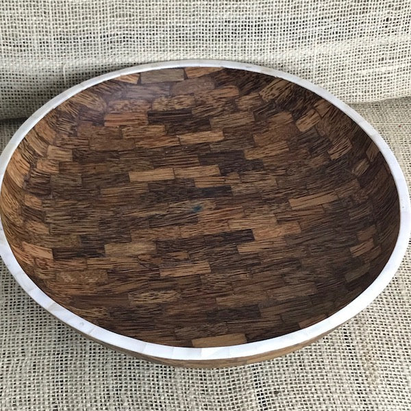 Image of Top view of 32cm south east asian fruit bowl