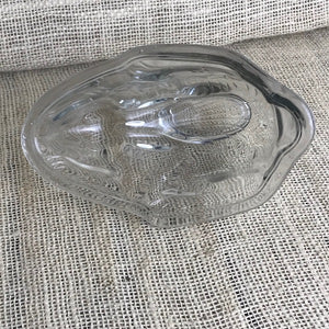 Image of Inside view of 21cm glass rabbit Jelly Mould