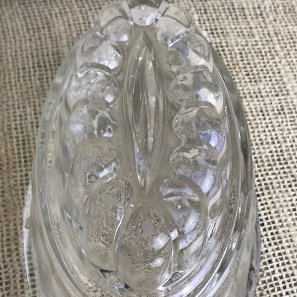 Image of Top view of traditional 19cm glass Jelly Mould