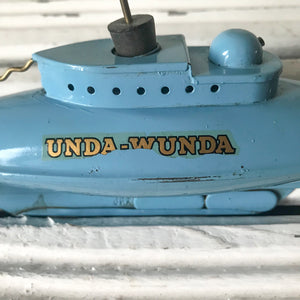 Sutcliffe Unda-Wunda Clockwork Diving Submarine