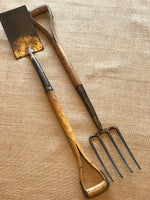 Image of Ward and Payne vintage border fork and spade