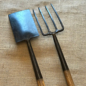 Image of Ward and Payne vintage border fork and spade heads