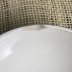 Image of Well Worn TG Green Blue Domino Sugar Bowl - close up of chip