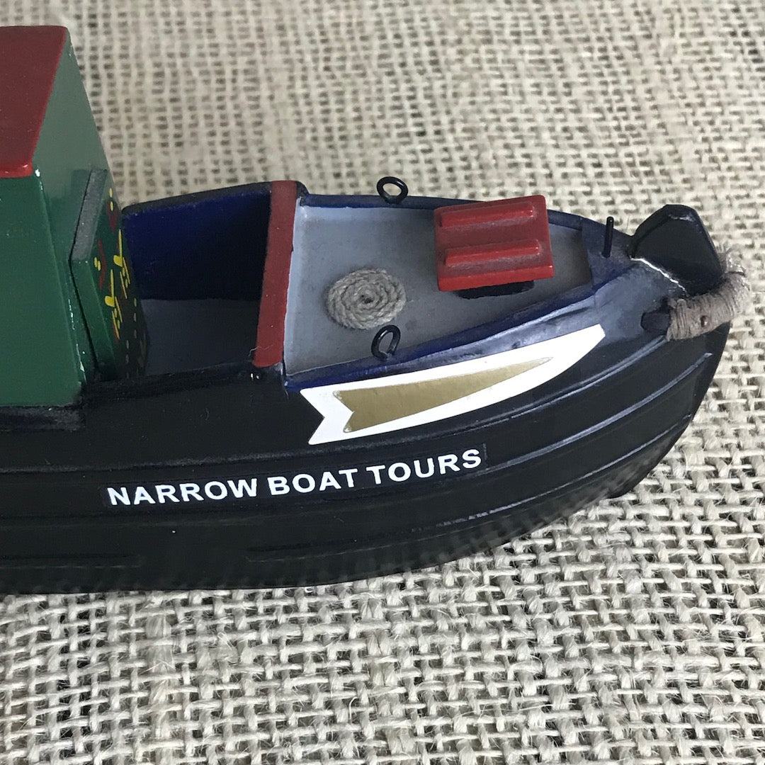 Image of Wooden barge model - Narrow boat tours