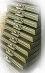 Remington Rand Kardex 12 drawer card filing cabinet