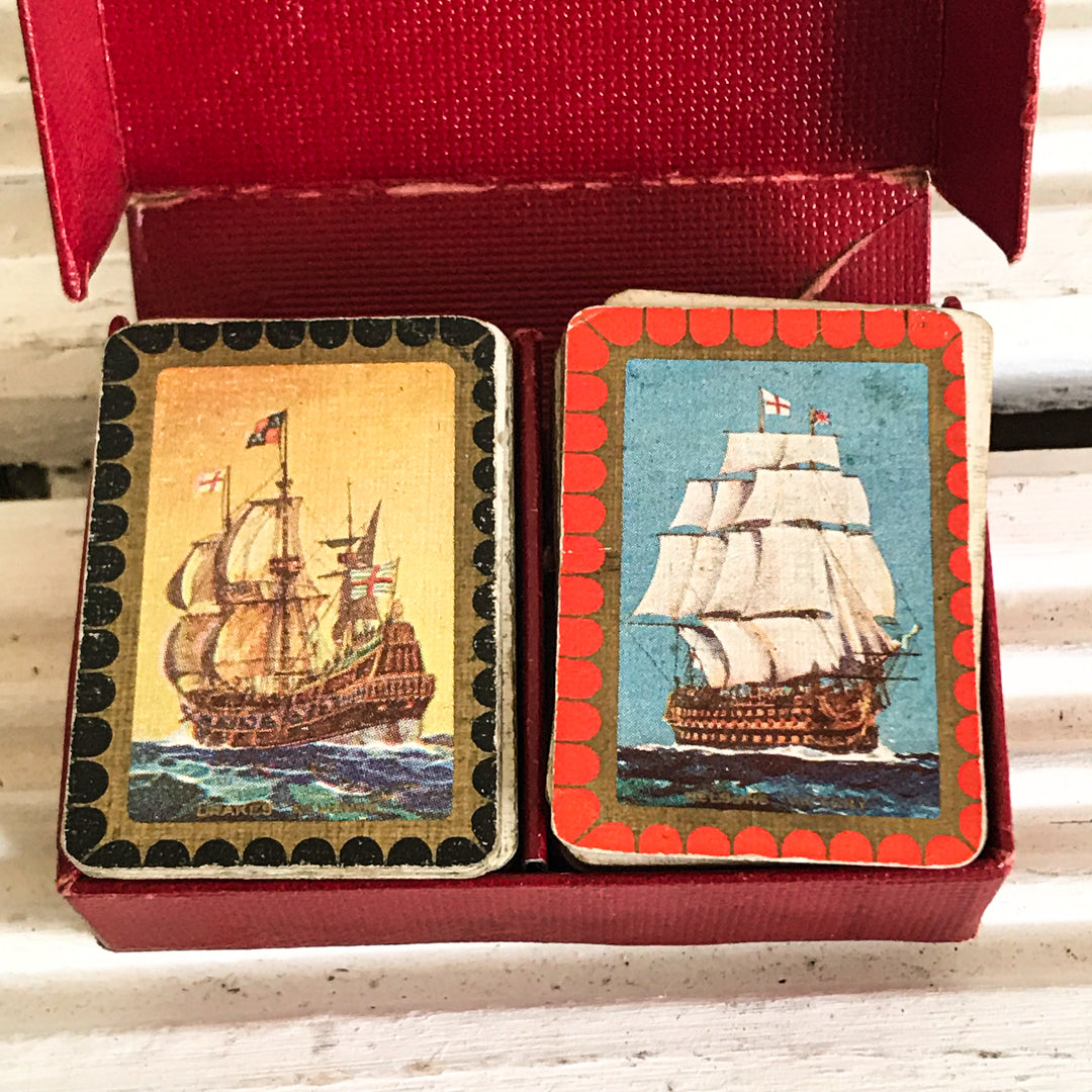 Vintage 1930s/40s miniature Patience playing cards